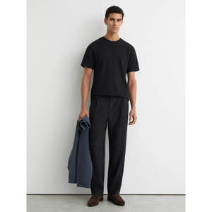 REISS Jack Textured Crew-Neck Modern-Fit T-Shirt